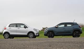Dacia Spring vs Leapmotor T03 - head to head static